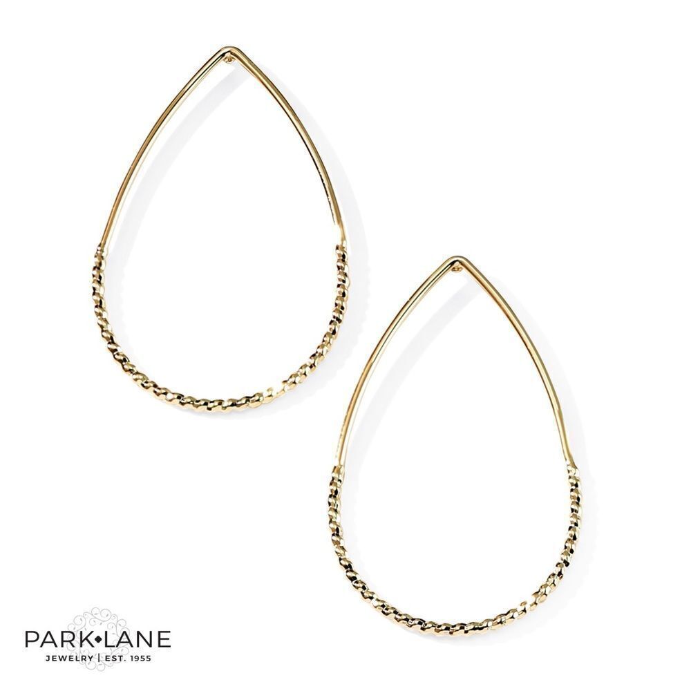 Park Lane | “Almond” Earrings | Gold